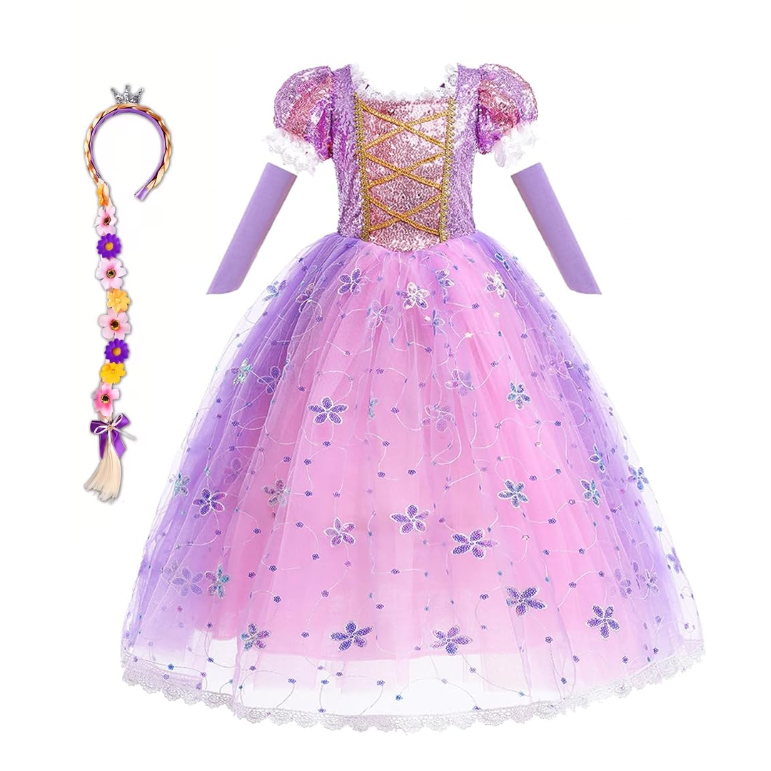 რაპუნცელის კაბა