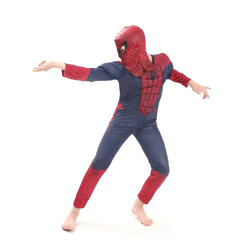 ადამიანი ობობას ფორმა (სპაიდერმენი) მუსკულებით