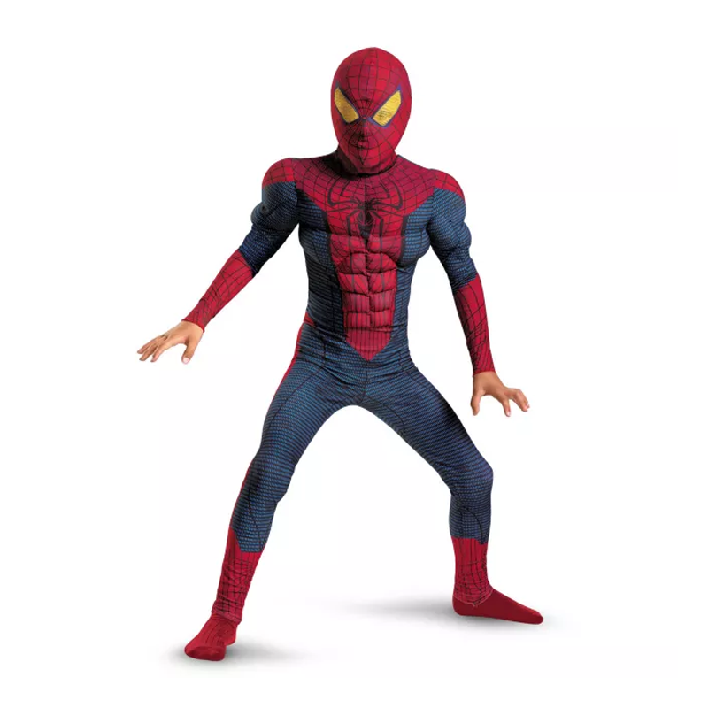 ადამიანი ობობას ფორმა (სპაიდერმენი) მუსკულებით