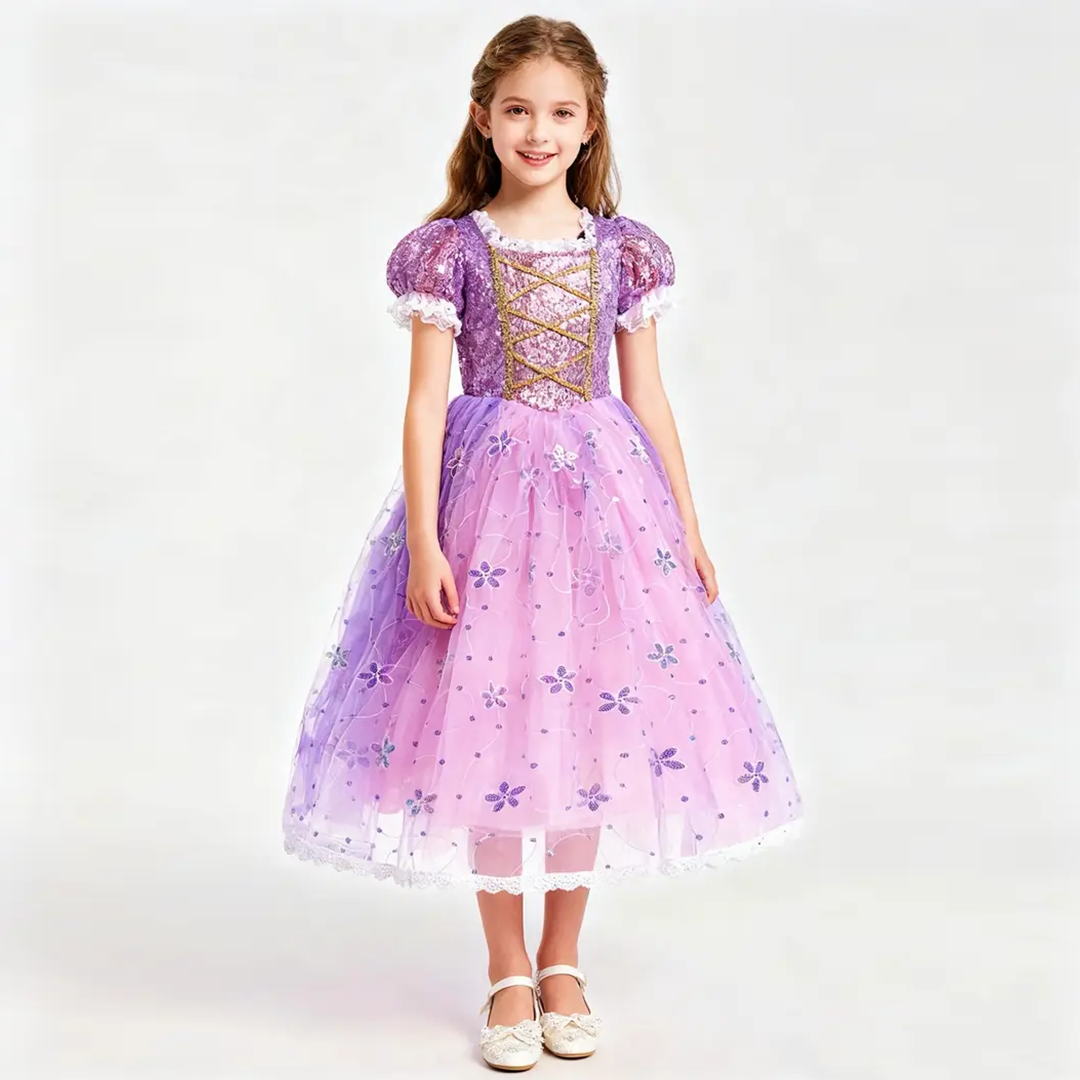 რაპუნცელის კაბა